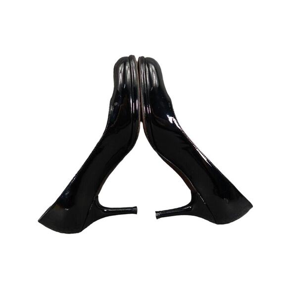 Stuart Weitzman Shoe Women 7 Pumps Platform Stiletto Patent Leather Formal Black - Picture 10 of 15